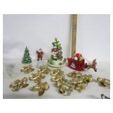 Snowman Music Box,Angel Napkin Rings