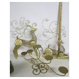 Metal Reindeer Yard Art/Candle Holder