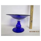 Hand Blown Colbalt Center Piece