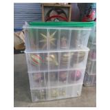 Lots Of Ornaments w/Storage