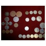 1963 Silver Canada Qtr + Mix