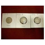 1930's Indian Head Nickels
