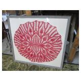 Framed Doilie 41'x37'