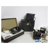 Vintage Polaroid Cameras w/Accessories