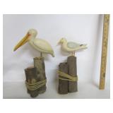 Pelican,Seagull Art, Wood
