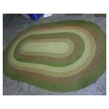 Race Track Rug 65x101: Some Dog Eared edges