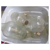 Vintage Gallon Glass Jugs