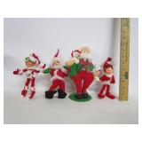 Annalee Santa And Elves
