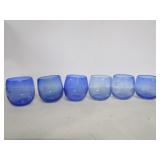 Blue Glass Tumblers