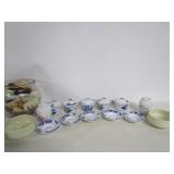 Japanese Ceremonial Tea Cups W/Bowls