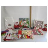 Christmas Decor,Gift Bags,Lighted Snowman Pic