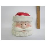 Ceramic Santa Storage Jar