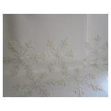 Large Plastic Snowflakes Decor