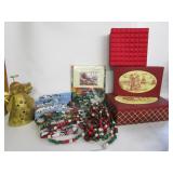 Christmas Decor,Nesting Boxes,Bead Tree Garland