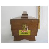 Kiwi Genuine Oak Shoe Server Box