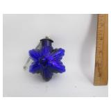 Kugel Midwest Colbalt Blue Glass Ornament