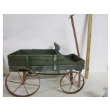 Wood And Metal Wagon