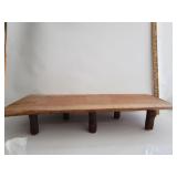 Raw Edge Wood Shelf 26.5'W