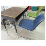 School Desk w/Chair: 2 of 7