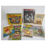 1949 Playtime Pop Up Book,Vtg Books