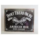 American Iron Metal Repop Sign 12.5'x16'