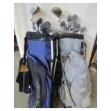 Golf Clubs 2 Bags