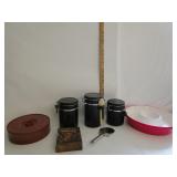 Kitchen Lot,Tortilla Keeper,Meat Claw,Cannisters