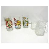 Vintage Beverage Glasses Vintage Beverage Glasses