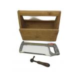 Wood Carry Box W/Tools Wood Carry Box W/Tools