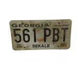Georgia License Plate Georgia License Plate