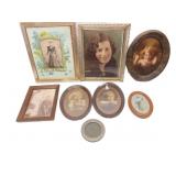 Vintage Pictures W/Frames Vintage Pictures W/Frames