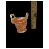 Carnival Glass Basket Carnival Glass Basket
