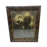 Antique Picture W/Antique Frame 24.5'x20.5' Antique Picture W/Antique Frame 24.5'x20.5'
