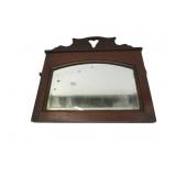 Antique Vanity Top Mirror 16.5'x17' Antique Vanity Top Mirror 16.5'x17'