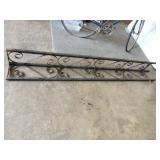 Vintage Metal Corner Porch Support 8Ft T Vintage Metal Corner Porch Support 8Ft T