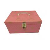 Mid Century Vinyl Sewing Box W/Sewing Items Mid Century Vinyl Sewing Box W/Sewing Items