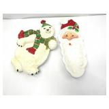 Christmas Serving Plates Christmas Serving Plates