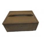 Vintage Wood Storage Box Vintage Wood Storage Box