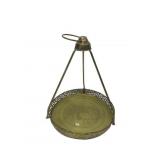 Brass Centerpiece Plate Holder Brass Centerpiece Plate Holder