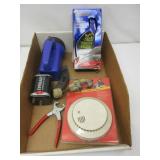 Muisc,Smoke Detector,Pipe Cutter,Flashlight