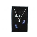 Sterling Silver Genuine Blue Topaz