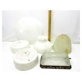Vintage Lamp Globes