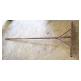 Antique Wood  Rake, Miss One Peg