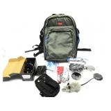 Backpack W/Camera Equipment
