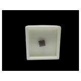 7x7mm 2Ct Square Red Zircon