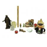 Vintage Items,Clock Toppers,Owl Teapot,Paperweighs