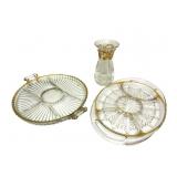 Gold Design Glassware