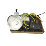 Flood Light W/Cords And Misc