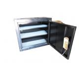 Heavy Metal Lock Box W/Key 21'Wx10'Dx18'T