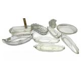 Vtg Glass,Corn Cob Holders,Pyrex,Fire King
